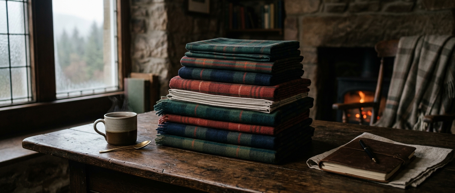 Printed Scottish tartan goods, made with care hero image